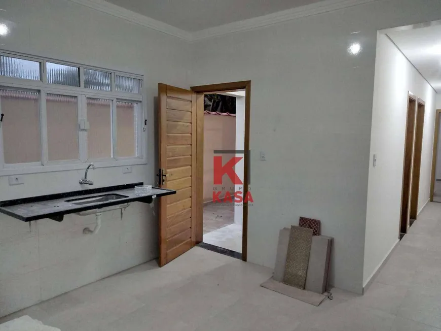 Foto 1 de Casa com 2 Quartos à venda, 77m² em Rádio Clube, Santos