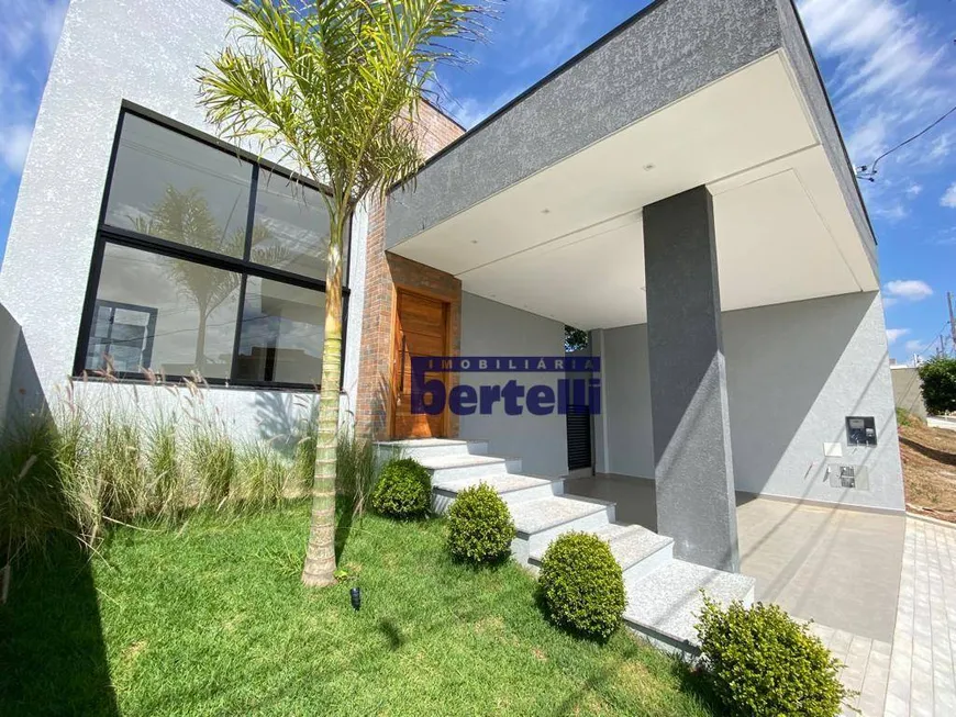 Foto 1 de Casa de Condomínio com 3 Quartos à venda, 165m² em Condomínio Portal da Serra, Bragança Paulista