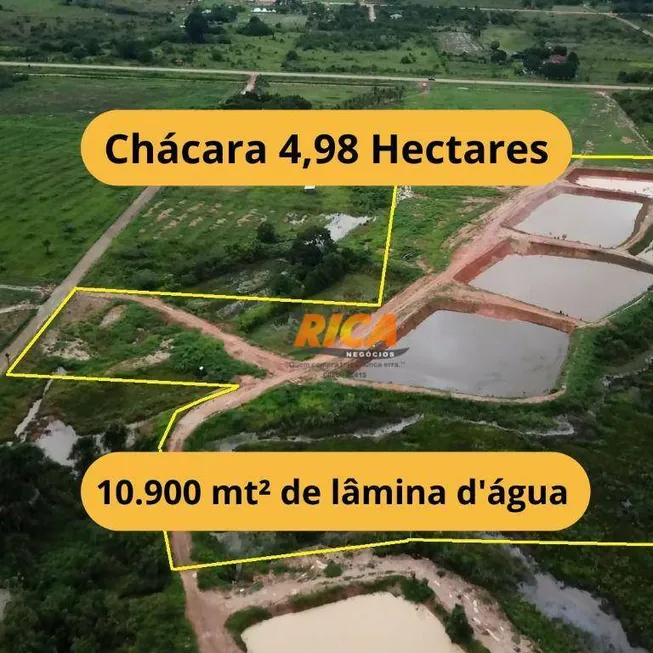 Foto 1 de Fazenda/Sítio à venda, 49800m² em , Humaitá