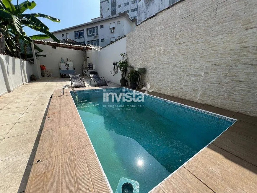 Foto 1 de Casa com 3 Quartos à venda, 116m² em Vila Belmiro, Santos