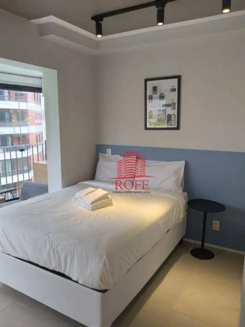 Foto 1 de Apartamento com 1 Quarto para alugar, 40m² em Moema, São Paulo