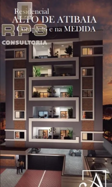 Foto 1 de Apartamento com 3 Quartos para alugar, 69m² em Alvinopolis, Atibaia