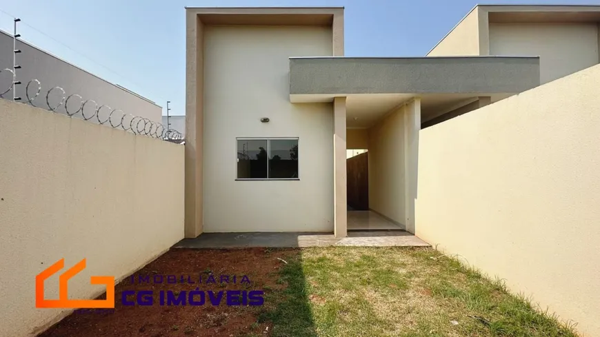 Foto 1 de Casa com 2 Quartos à venda, 56m² em Taquaral Bosque, Campo Grande