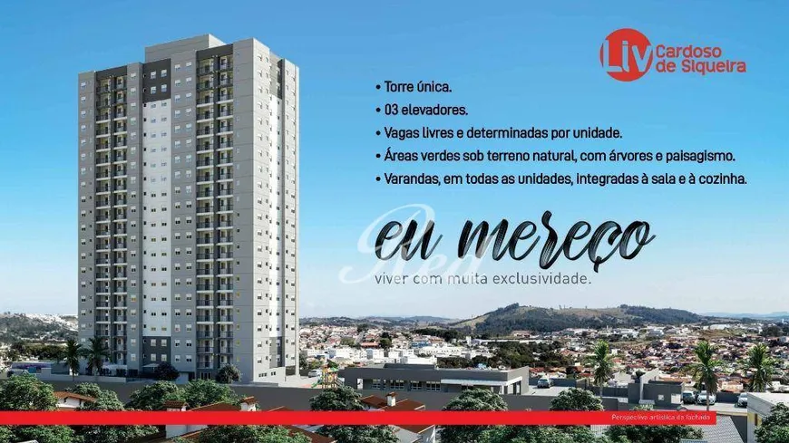 Foto 1 de Apartamento com 2 Quartos à venda, 57m² em Real Park, Mogi das Cruzes