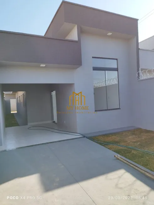 Foto 1 de Casa com 3 Quartos à venda, 112m² em Parque Itatiaia, Aparecida de Goiânia