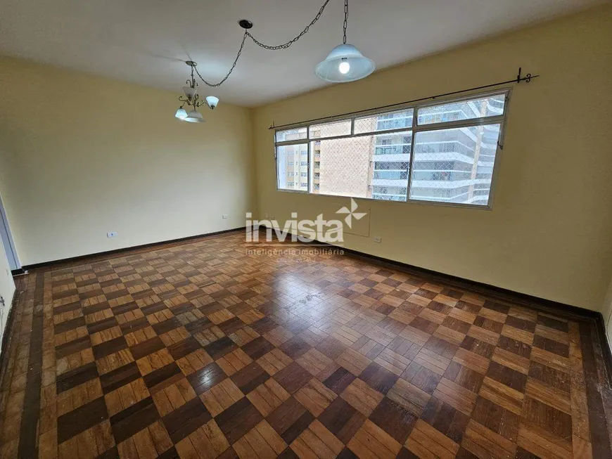 Foto 1 de Apartamento com 2 Quartos à venda, 118m² em Embaré, Santos