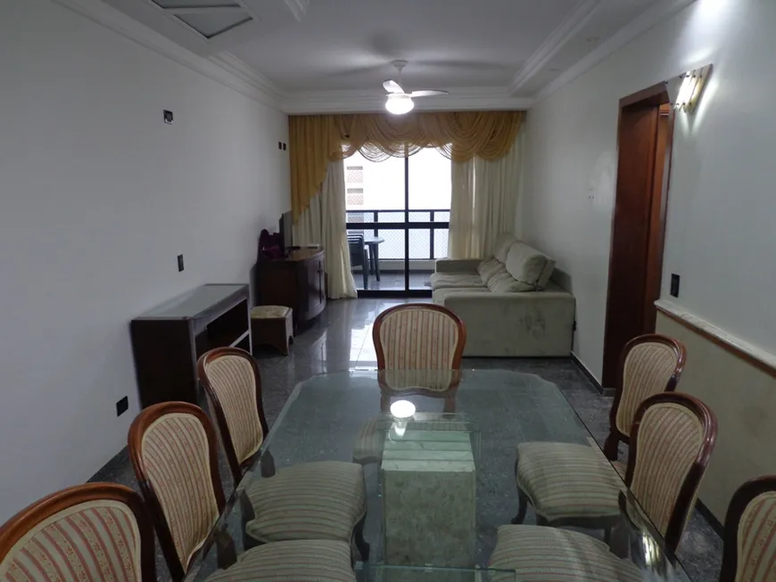 Foto 1 de Apartamento com 3 Quartos para alugar, 115m² em Praia das Pitangueiras, Guarujá