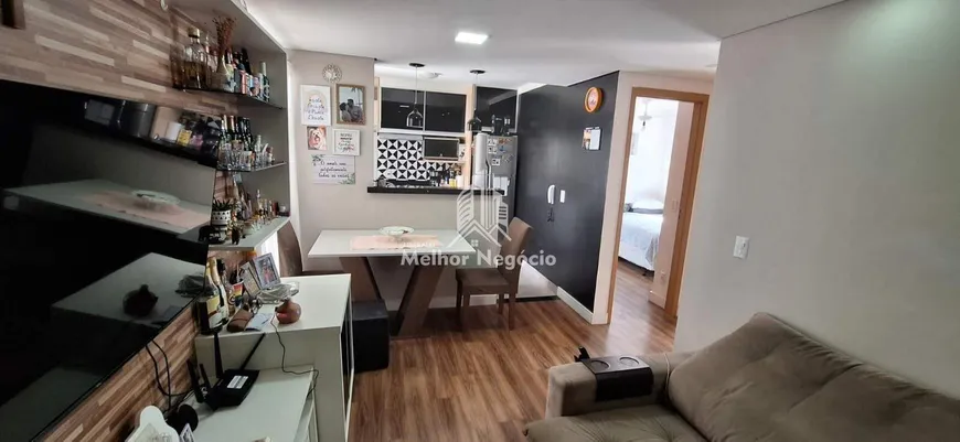 Foto 1 de Apartamento com 2 Quartos à venda, 46m² em Loteamento Residencial Parque dos Cantos, Campinas