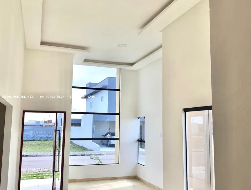 Foto 1 de Casa de Condomínio com 3 Quartos à venda, 128m² em Cajupiranga, Parnamirim