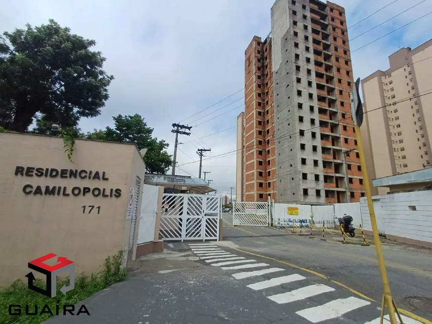 Foto 1 de Apartamento com 3 Quartos à venda, 65m² em Camilópolis, Santo André