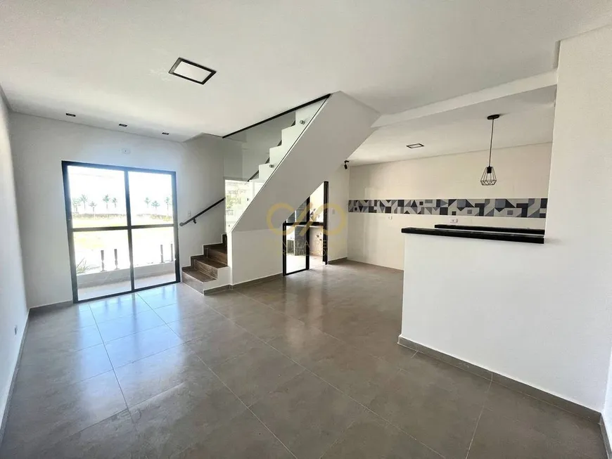 Foto 1 de Casa de Condomínio com 3 Quartos à venda, 93m² em Maracanã, Praia Grande
