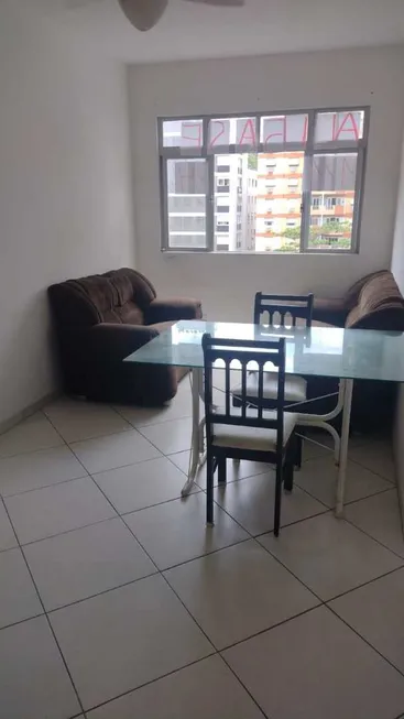 Foto 1 de Apartamento com 1 Quarto para alugar, 55m² em Itararé, São Vicente