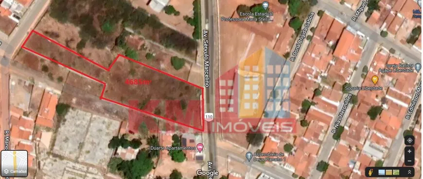 Foto 1 de Lote/Terreno à venda, 4685m² em Planalto Treze de Maio, Mossoró