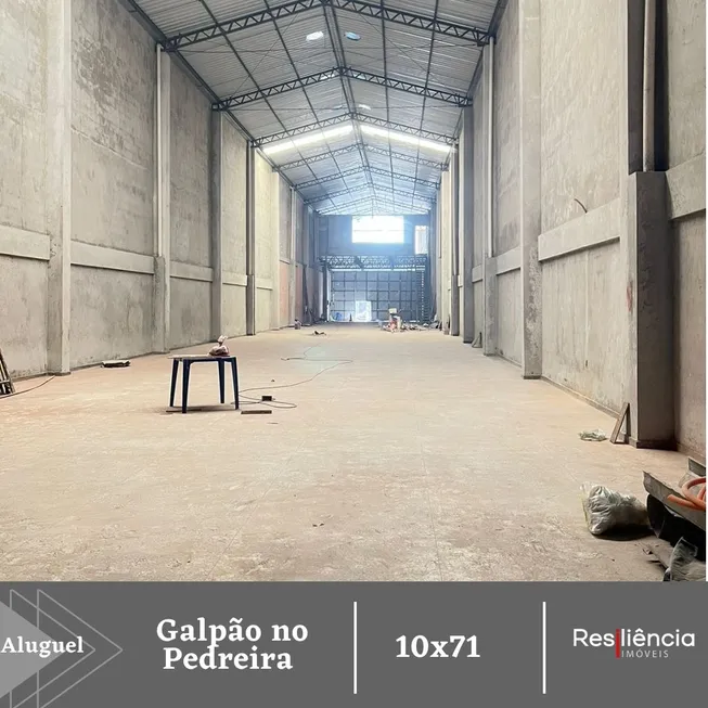 Foto 1 de Galpão/Depósito/Armazém para alugar, 710m² em Pedreira, Belém