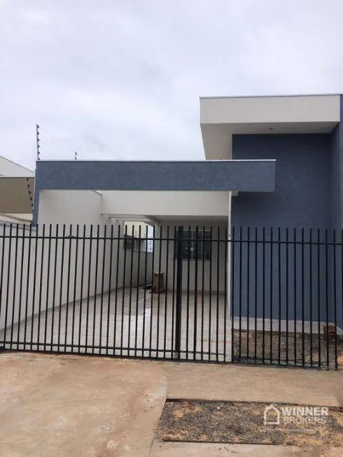 Foto 1 de Casa com 3 Quartos à venda, 67m² em Jardim Novo Centro, Paiçandu