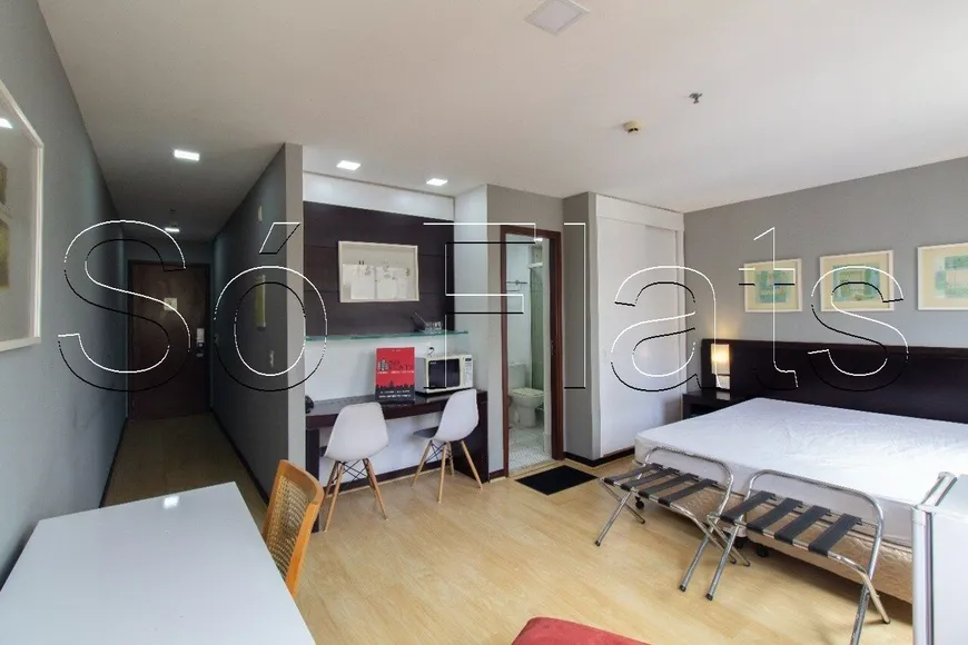 Foto 1 de Flat com 1 Quarto para alugar, 26m² em Vila Olímpia, São Paulo