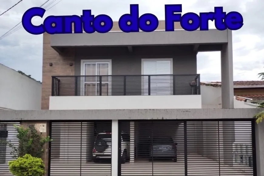 Foto 1 de Casa de Condomínio com 2 Quartos à venda, 56m² em Canto do Forte, Praia Grande