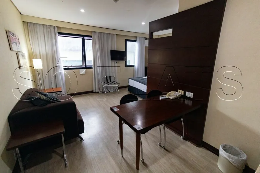 Foto 1 de Flat com 1 Quarto para alugar, 28m² em Chácara Santo Antônio, São Paulo