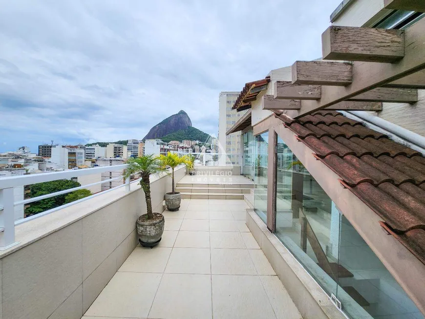 Foto 1 de Cobertura com 3 Quartos à venda, 195m² em Leblon, Rio de Janeiro