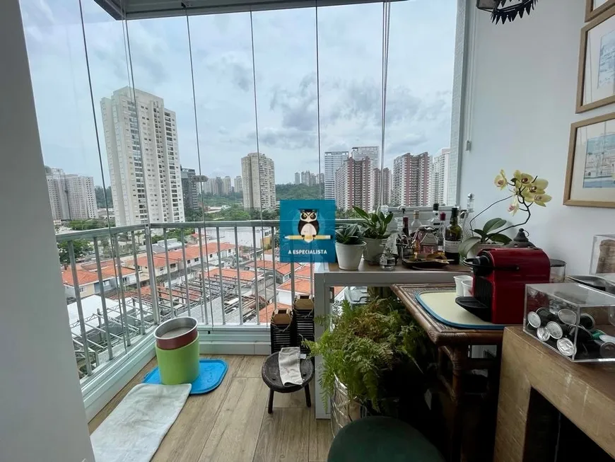 Foto 1 de Apartamento com 2 Quartos à venda, 52m² em Jardim Caravelas, São Paulo