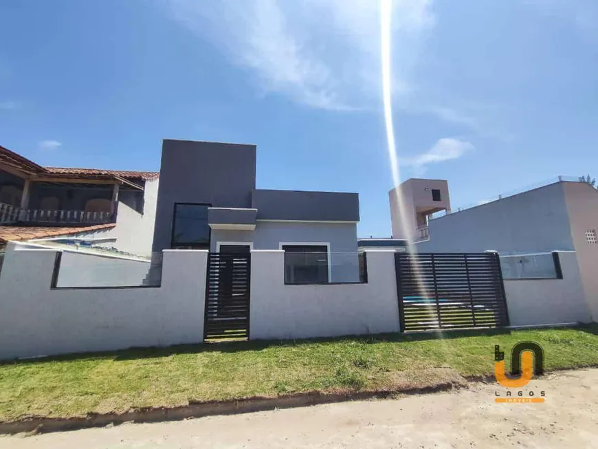 Foto 1 de Casa de Condomínio com 3 Quartos à venda, 110m² em Aquariús, Cabo Frio