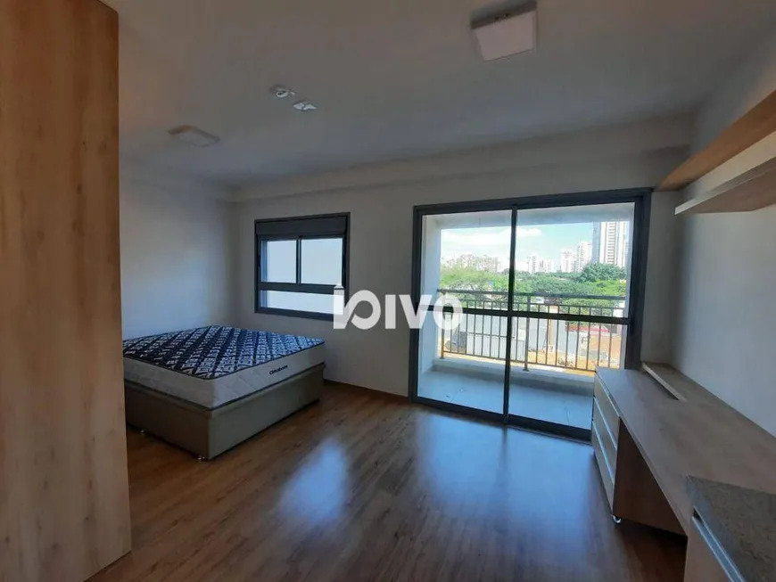 Foto 1 de Apartamento com 1 Quarto para alugar, 31m² em Moema, São Paulo