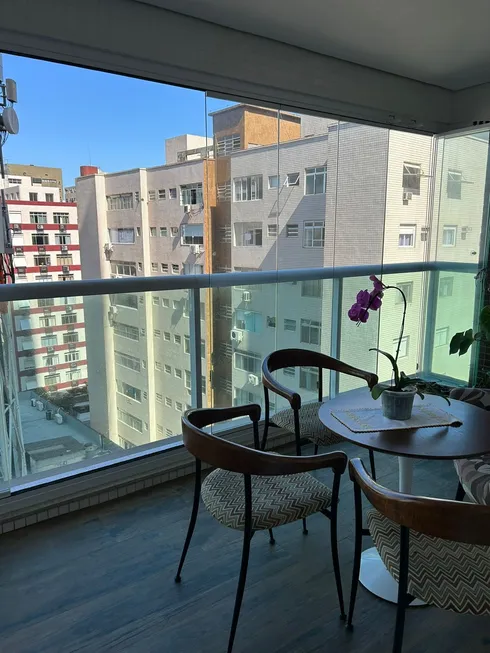 Foto 1 de Apartamento com 3 Quartos à venda, 136m² em Pompeia, Santos