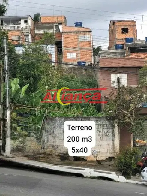 Foto 1 de Lote/Terreno à venda, 200m² em Cidade Soberana, Guarulhos