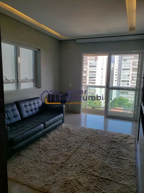 Foto 1 de Apartamento com 1 Quarto à venda, 51m² em Brooklin, São Paulo