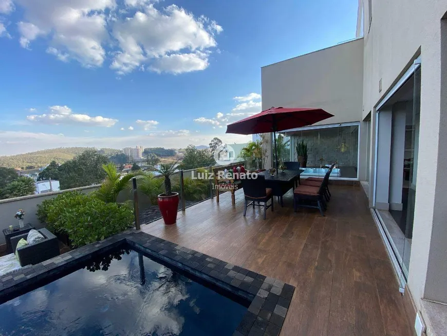 Foto 1 de Casa de Condomínio com 3 Quartos à venda, 467m² em Alphaville Lagoa Dos Ingleses, Nova Lima