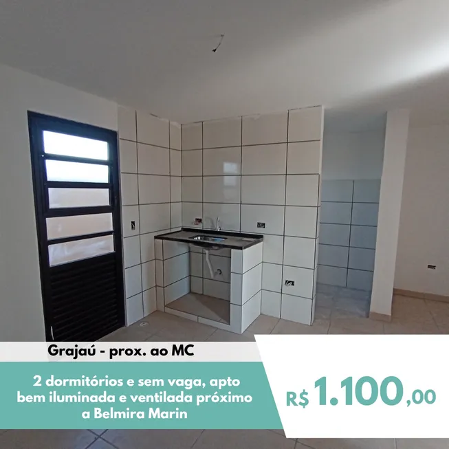 Foto 1 de Apartamento com 2 Quartos para alugar, 40m² em Grajaú, São Paulo