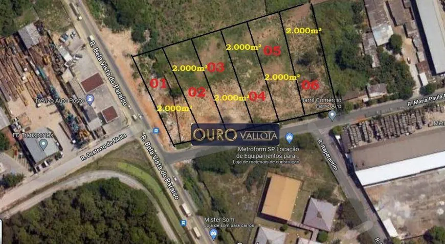 Foto 1 de Lote/Terreno à venda, 4000m² em Jardim Presidente Dutra, Guarulhos