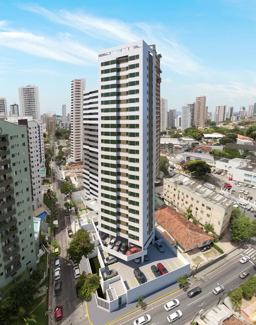 Foto 1 de Apartamento com 2 Quartos à venda, 59m² em Casa Amarela, Recife