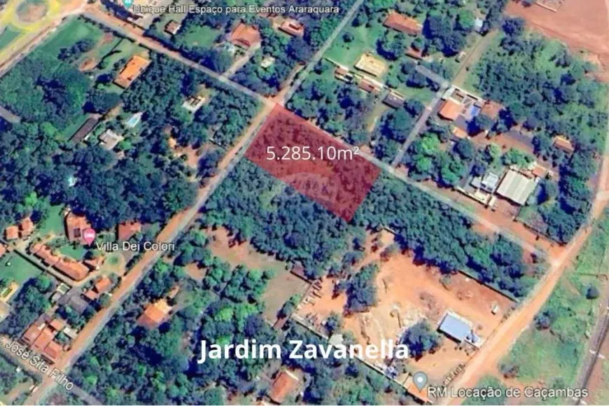 Foto 1 de Lote/Terreno à venda, 5285m² em Jardim Zavanella, Araraquara