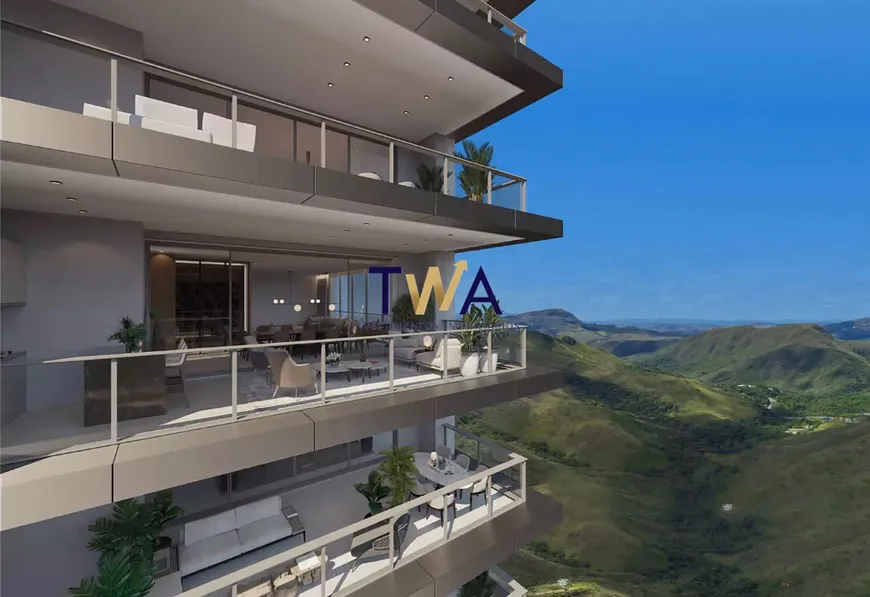 Foto 1 de Apartamento com 4 Quartos à venda, 264m² em Vila da Serra, Nova Lima