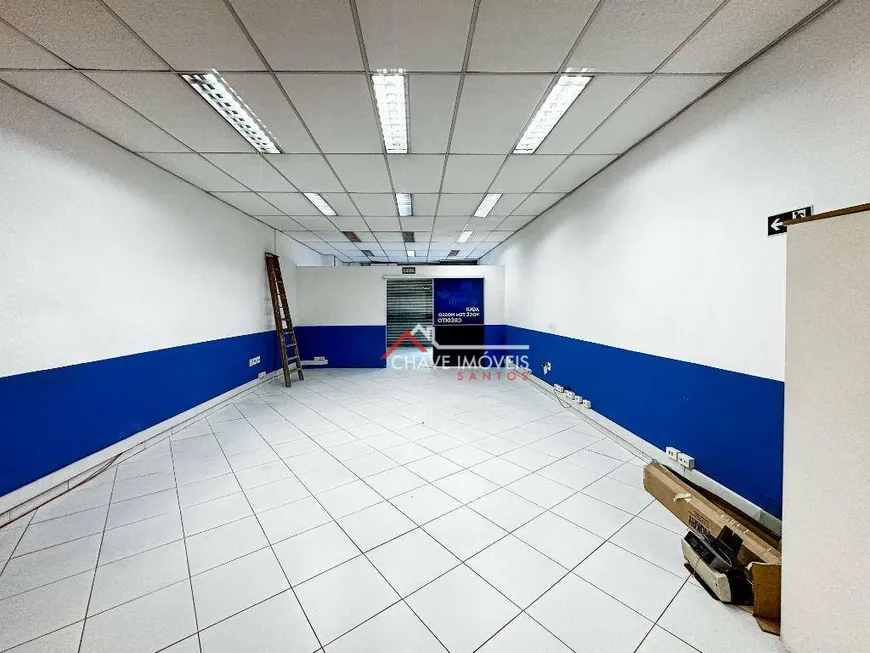 Foto 1 de Ponto Comercial para alugar, 82m² em Centro, Santos