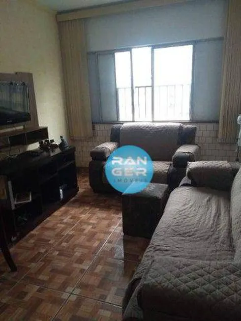 Foto 1 de Apartamento com 3 Quartos à venda, 110m² em Encruzilhada, Santos