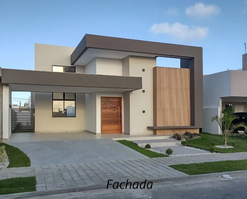 Foto 1 de Casa de Condomínio com 3 Quartos à venda, 170m² em Centro, Barra dos Coqueiros