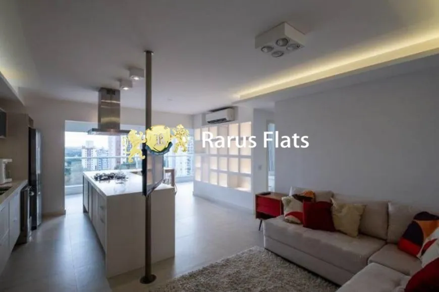 Foto 1 de Flat com 1 Quarto para alugar, 84m² em Pinheiros, São Paulo