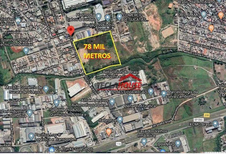 Foto 1 de Lote/Terreno à venda, 78000m² em Vila Nova Bonsucesso, Guarulhos