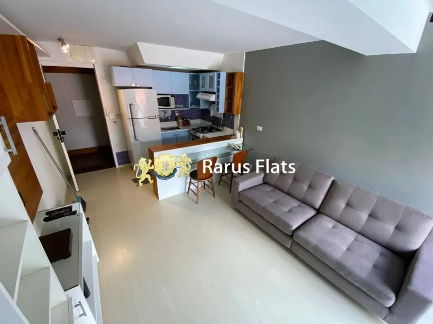 Foto 1 de Flat com 1 Quarto para alugar, 56m² em Bela Vista, São Paulo