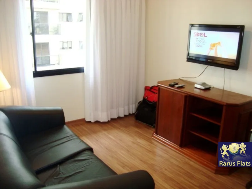 Foto 1 de Flat com 1 Quarto para alugar, 43m² em Itaim Bibi, São Paulo