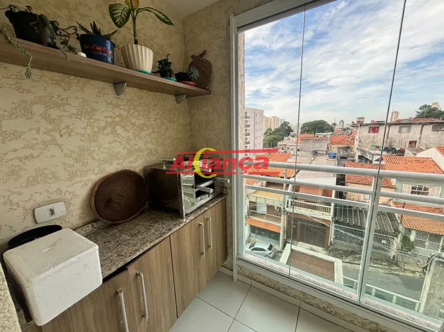 Foto 1 de Apartamento com 2 Quartos para alugar, 60m² em Vila Silveira, Guarulhos