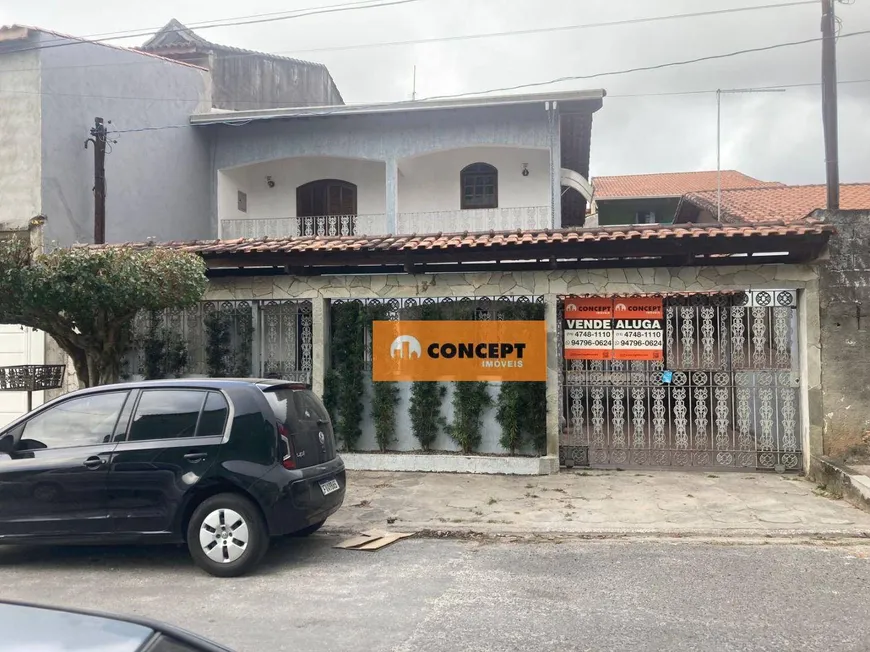 Foto 1 de Sobrado com 4 Quartos para venda ou aluguel, 237m² em Jardim Medina, Poá