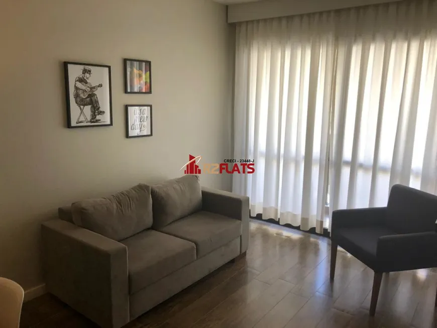 Foto 1 de Flat com 1 Quarto à venda, 42m² em Jardins, São Paulo