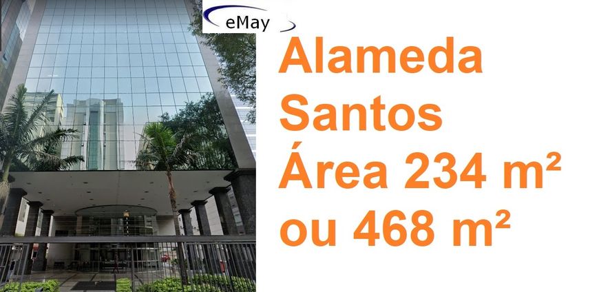Sala Comercial na Alameda Santos, 771, Cerqueira César em São Paulo