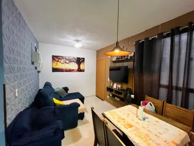 Apartamento com 2 Quartos para alugar, 48m² no Parque Senhor do Bonfim, Taubaté