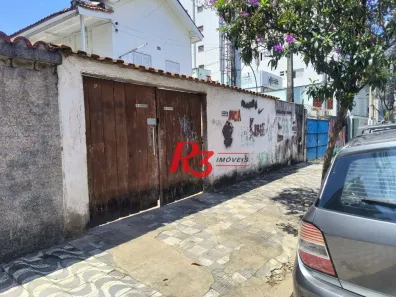 Lote/Terreno à venda, 450m² no Boqueirão, Santos