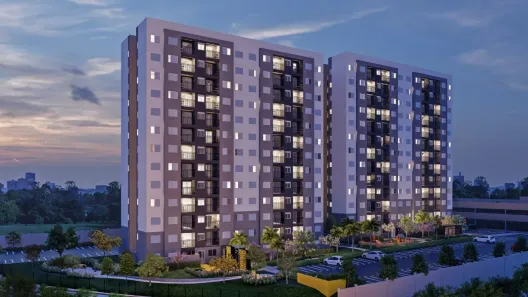Apartamento com 2 Quartos à venda, 55m² no Vila São Francisco, Hortolândia