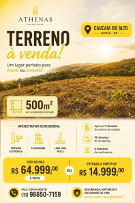 Lote/Terreno à venda, 500m² no dos Mendes (Caucaia do Alto), Cotia